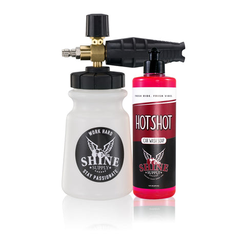 Shine Supply High Pressure Foam Gun w/ Free Soap! – SHINE SUPPLY