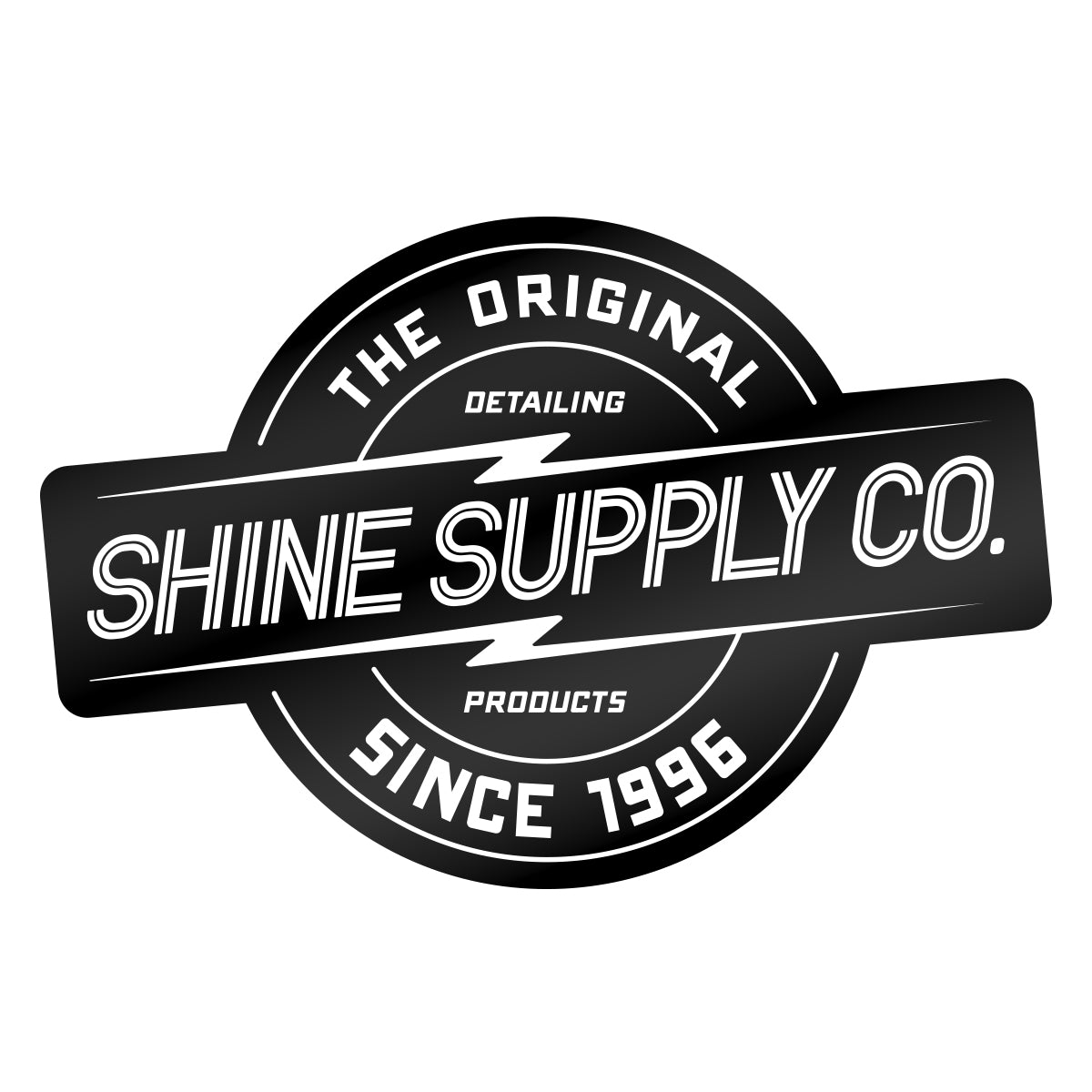 Shine Supply Original Sticker - 3' x 2"