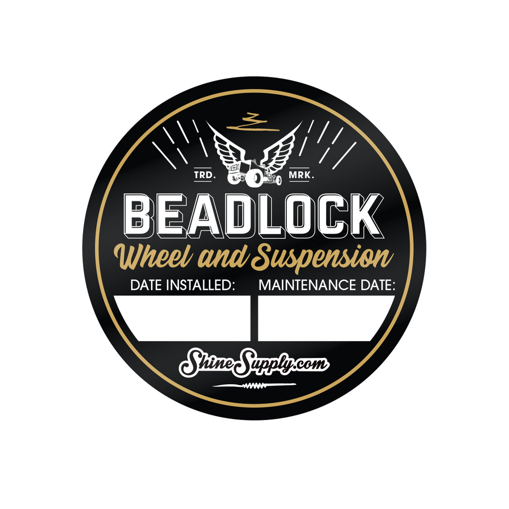 Beadlock Door Jamb Stickers SHINE SUPPLY