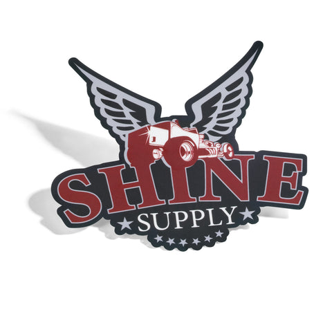 Shine Supply Traditional logo sticker