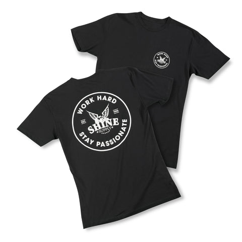 Work Hard T-Shirt - Vintage Black