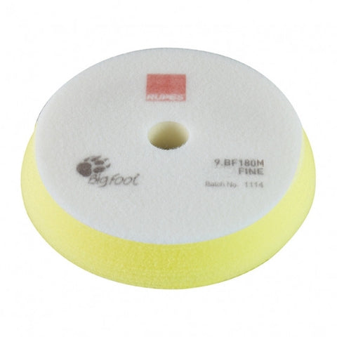 Rupes Bigfoot yellow foam fine polishing pad